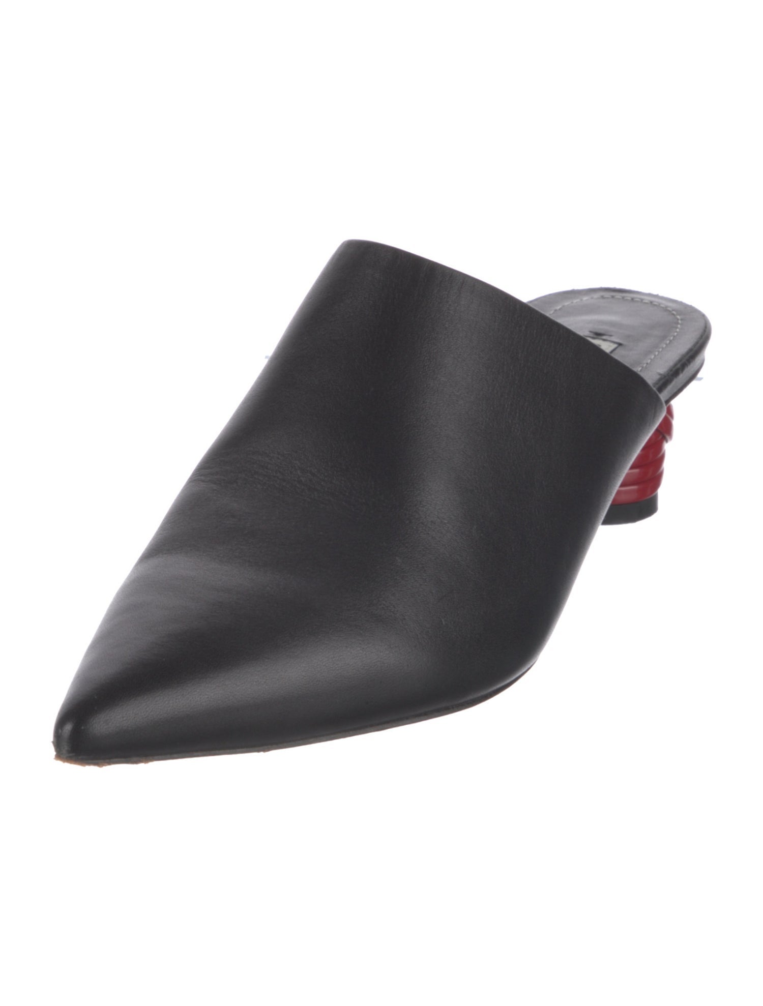 Balenciaga Leather Mules