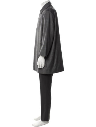 Balenciaga 2019 Virgin Wool Overcoat