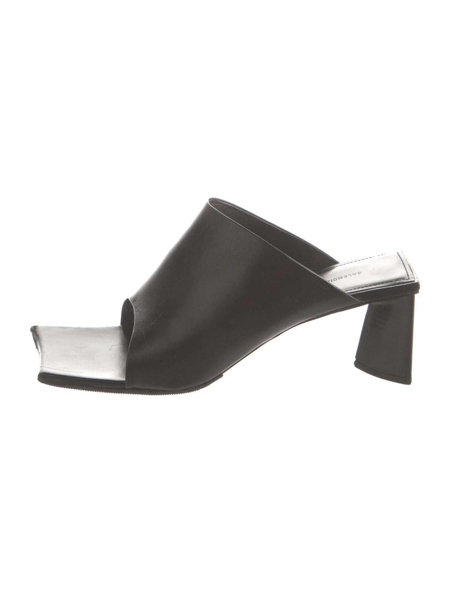 Balenciaga Leather Slides