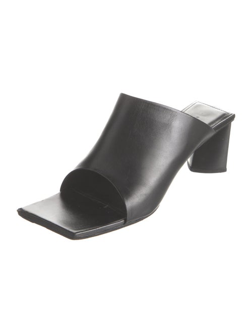 Balenciaga Leather Slides