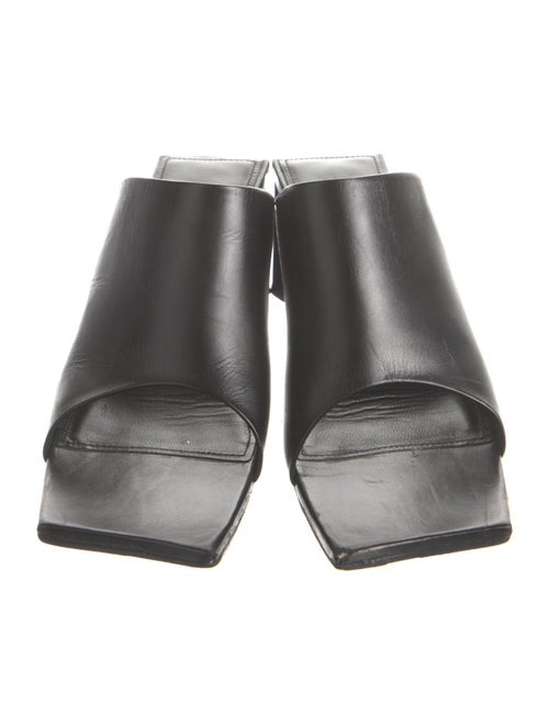 Balenciaga Leather Slides