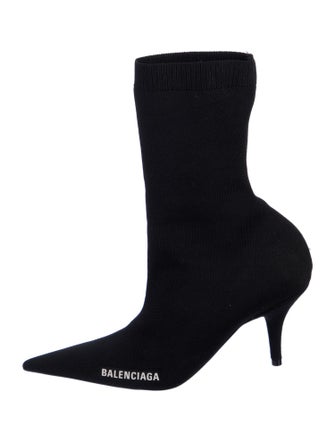Balenciaga Signature Logo Sock Boots
