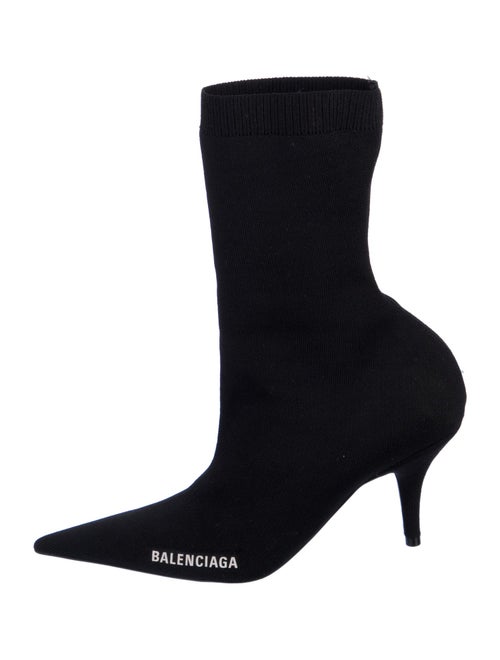 Balenciaga Signature Logo Sock Boots