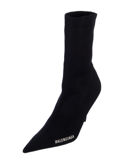 Balenciaga Signature Logo Sock Boots