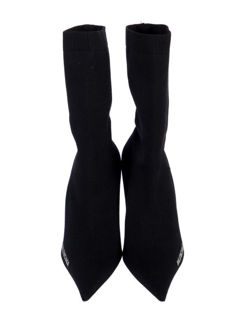 Balenciaga Signature Logo Sock Boots