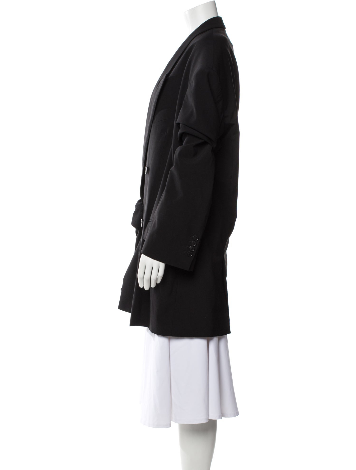 Balenciaga 2022 Wool Peacoat