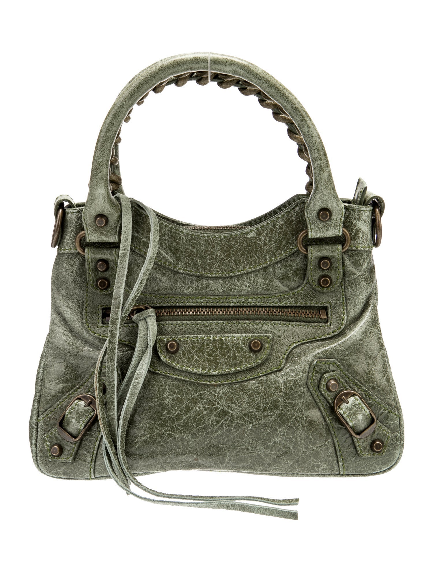 Balenciaga Leather Motocross Classic City Mini