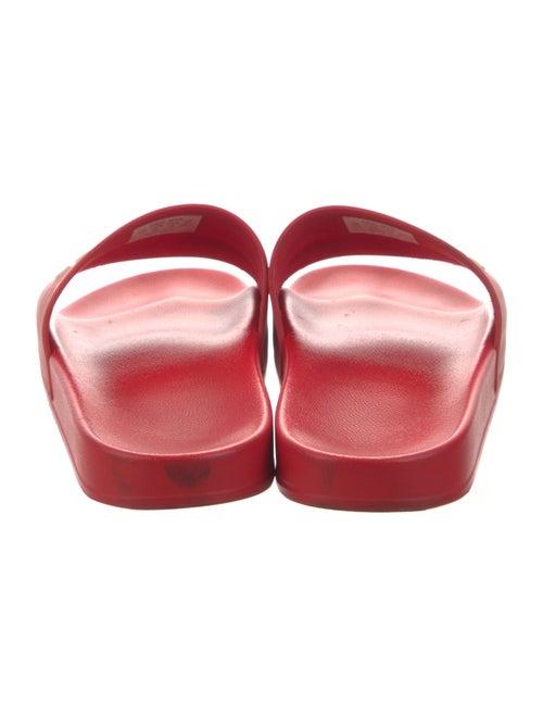 Balenciaga Rubber Graphic Print Slides