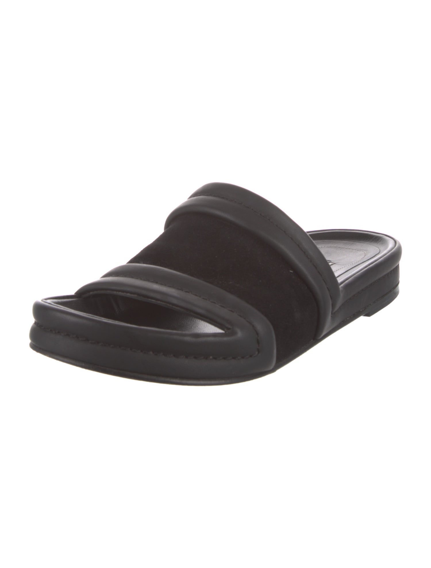 Balenciaga Leather Slides