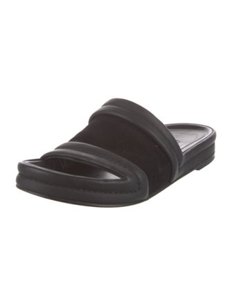 Balenciaga Leather Slides