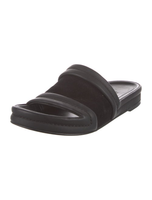 Balenciaga Leather Slides