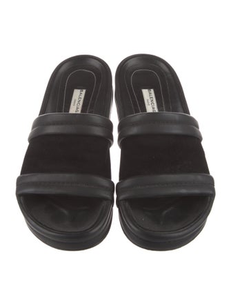 Balenciaga Leather Slides