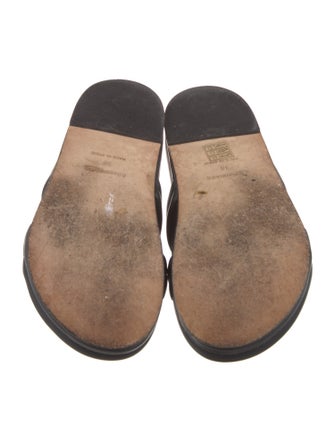 Balenciaga Leather Slides