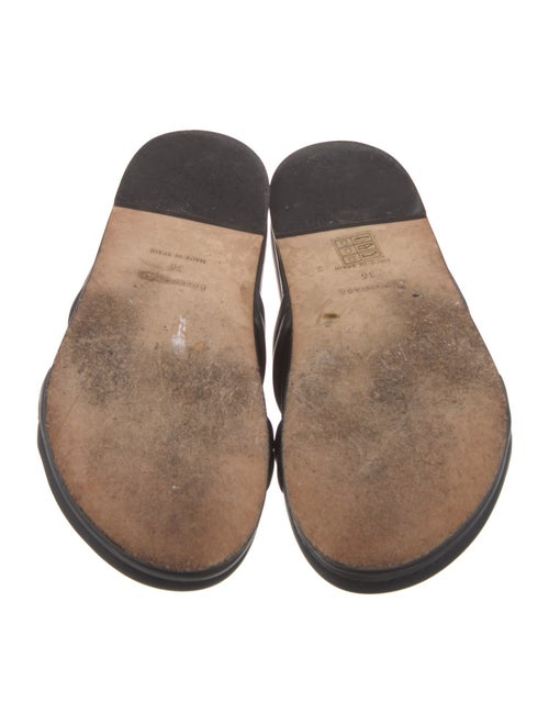 Balenciaga Leather Slides