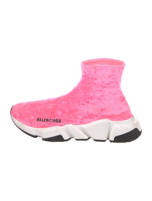 Balenciaga Speed Trainer 'Velvet' Sock Sneakers