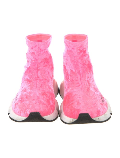 Balenciaga Speed Trainer 'Velvet' Sock Sneakers