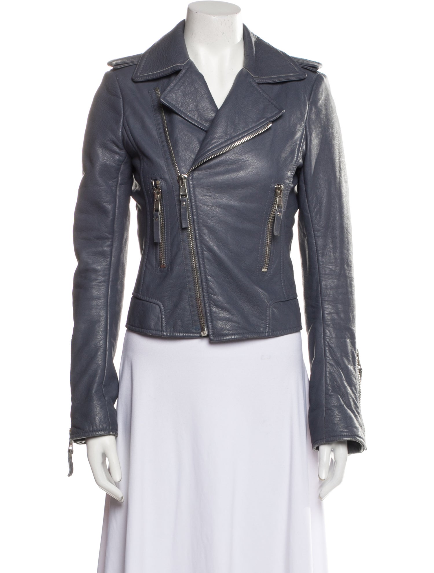 Balenciaga 2012 Leather Biker Jacket