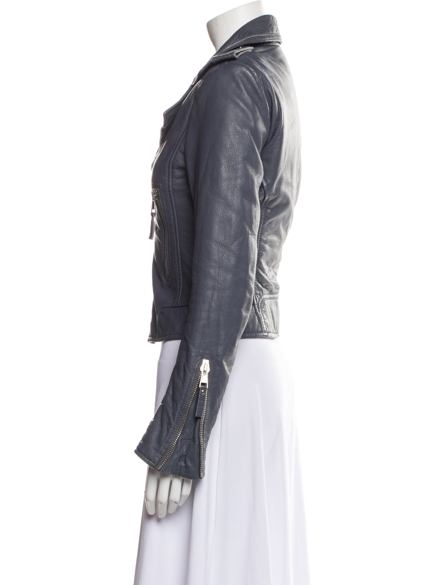 Balenciaga 2012 Leather Biker Jacket