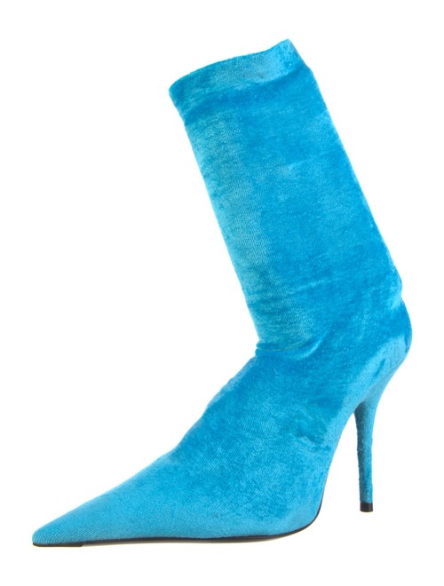 Balenciaga Velvet Sock Boots