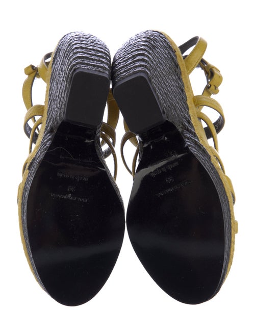 Balenciaga Leather Espadrilles