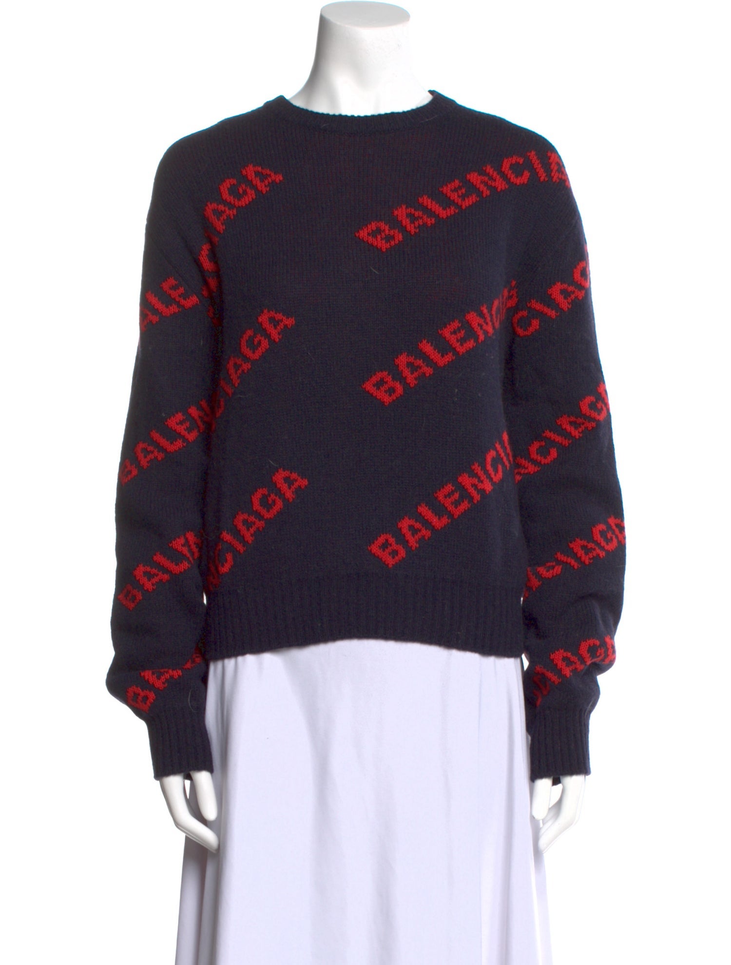 Balenciaga 2018 Virgin Wool Sweater