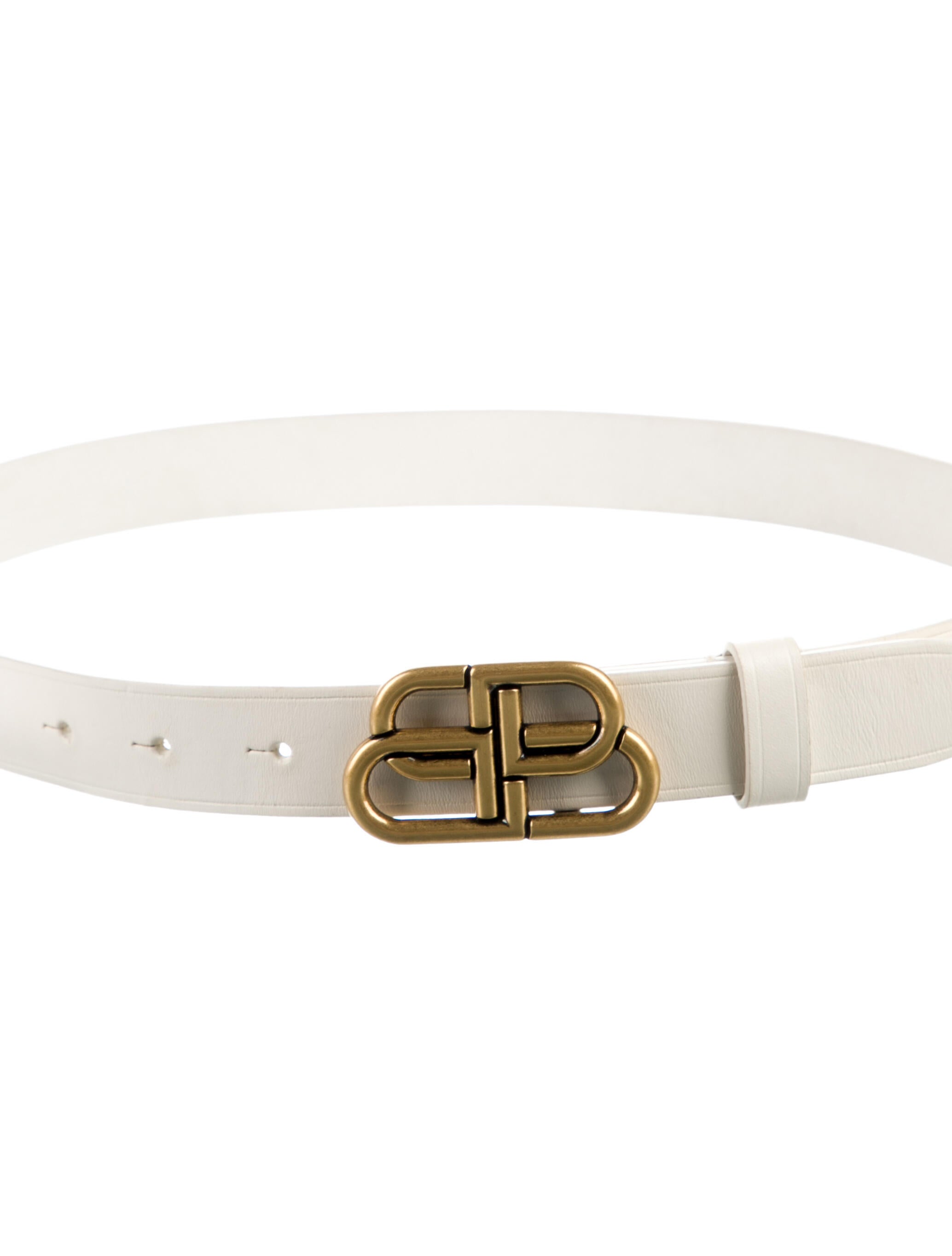 Balenciaga Skinny Leather Belt