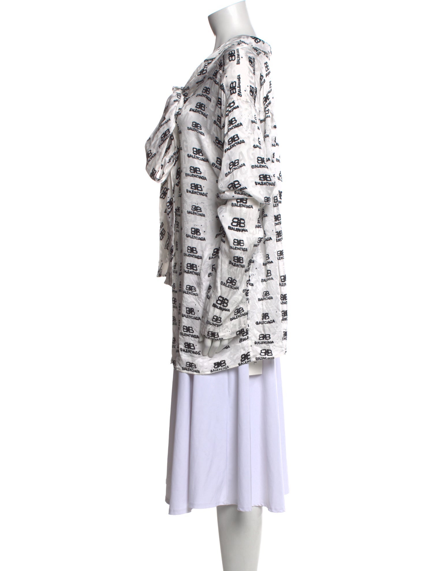 Balenciaga 2022 Silk Tunic