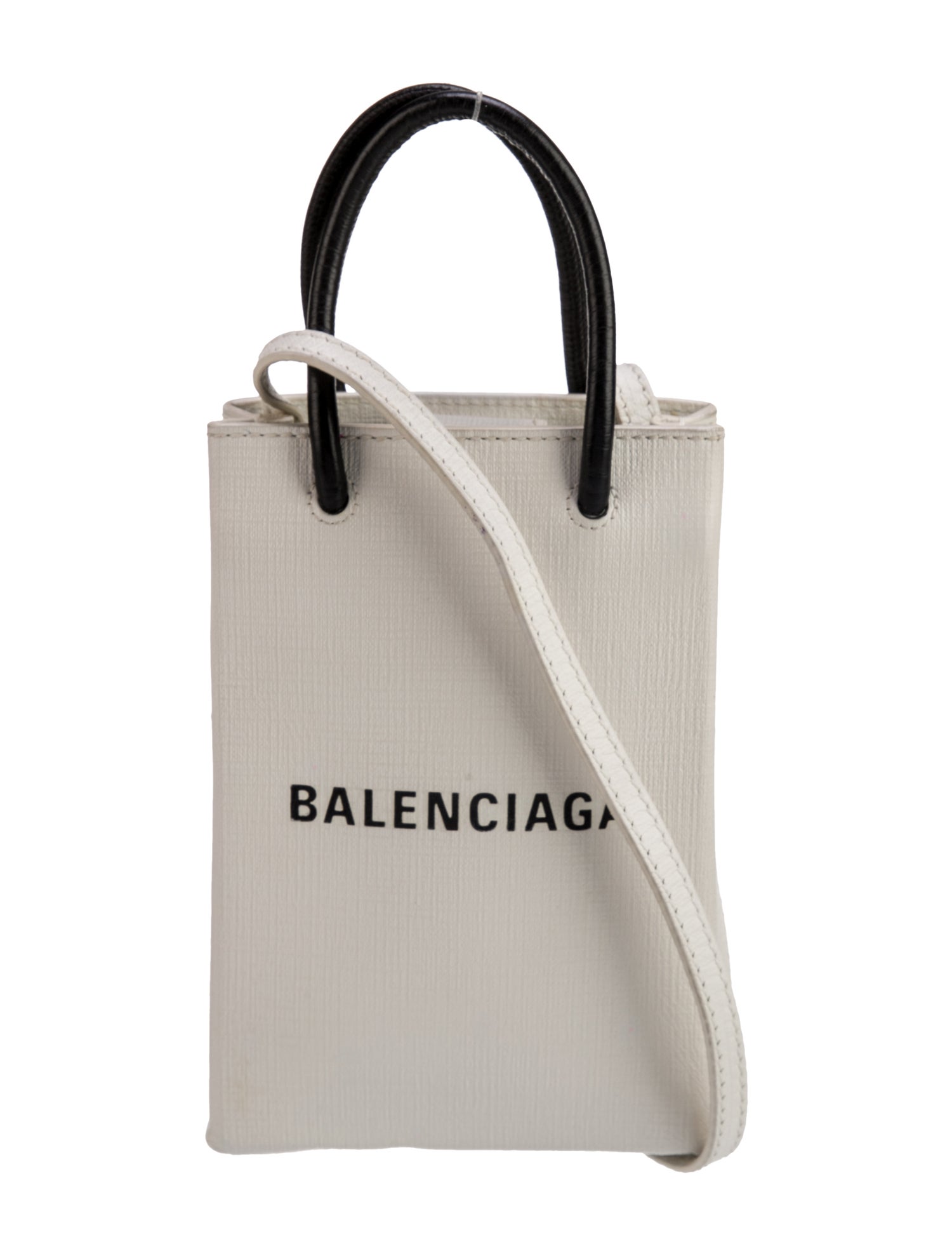 Balenciaga Leather Top Handle Bag Mini