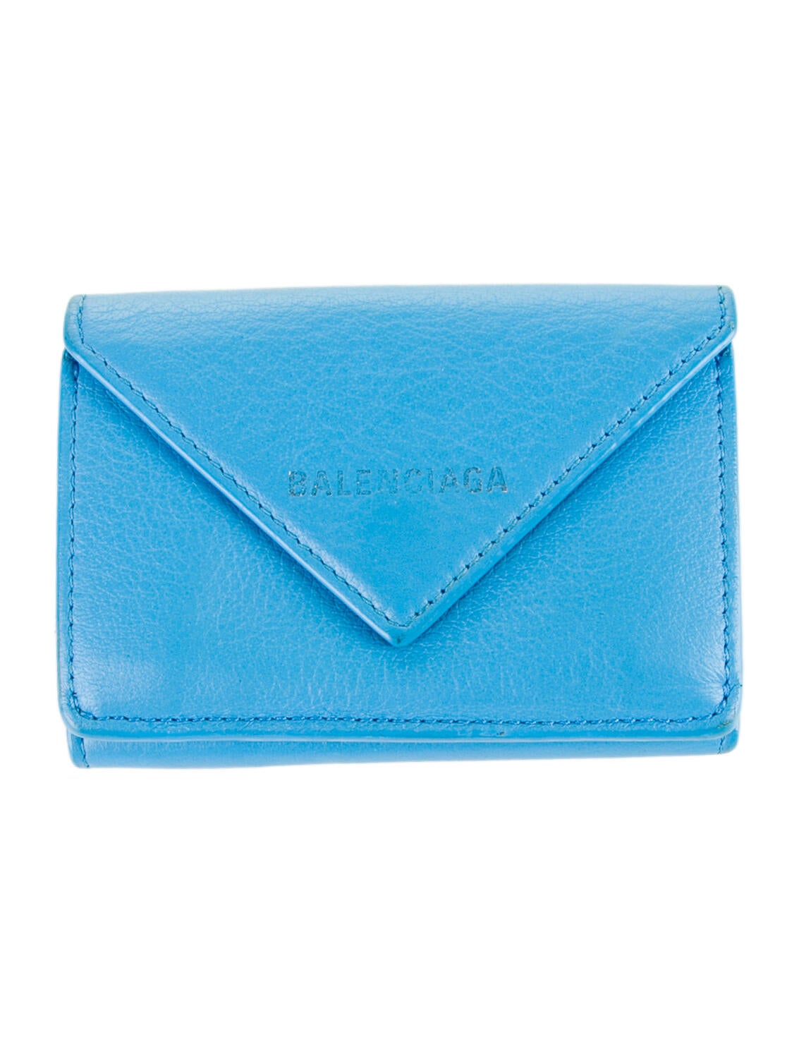 Balenciaga 2018 Leather Compact Wallet