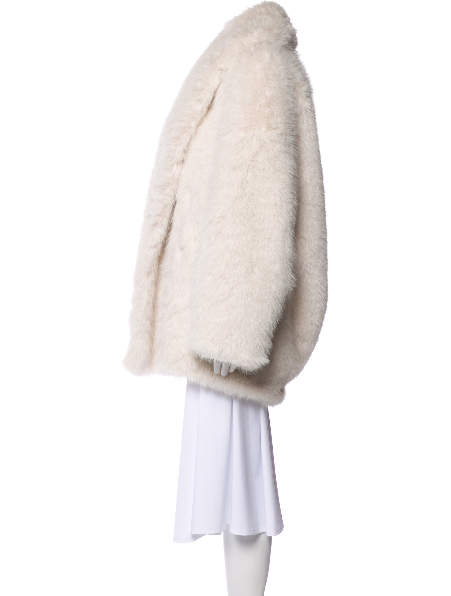 Balenciaga 2023 Faux Fur Faux Fur Jacket