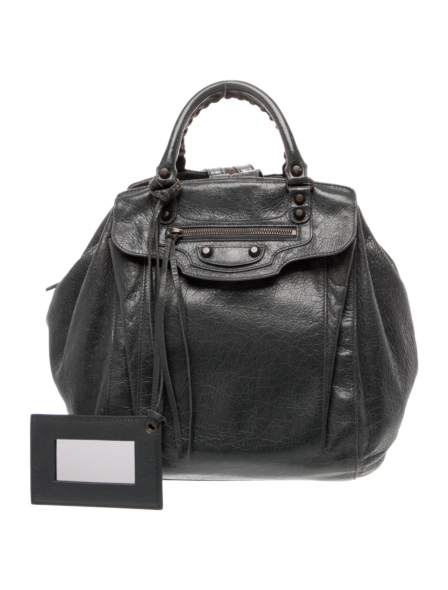 Balenciaga Leather Backpack Small