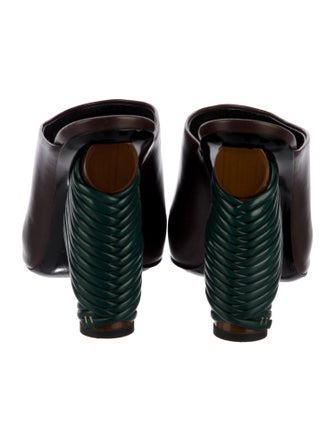 Balenciaga Leather Slides