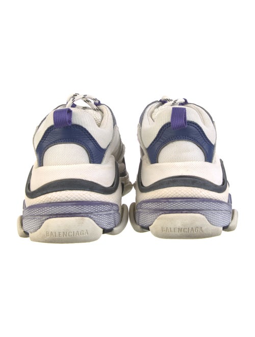 Balenciaga Triple S 'White Purple' (W) Chunky Sneakers