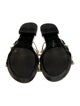 Balenciaga Leather Studded Accents Slides