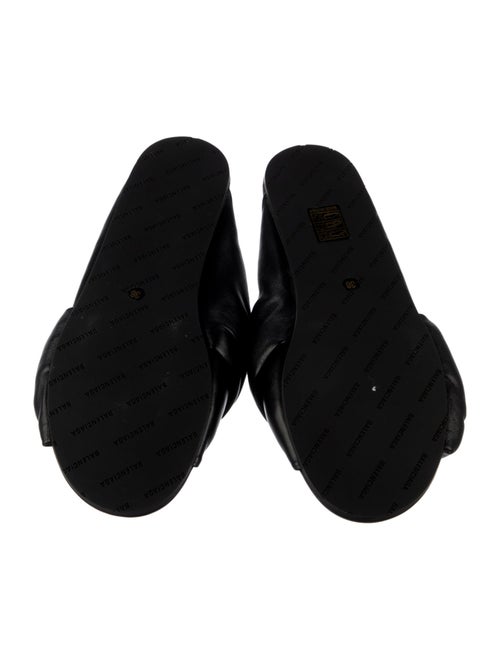 Balenciaga Leather Slides