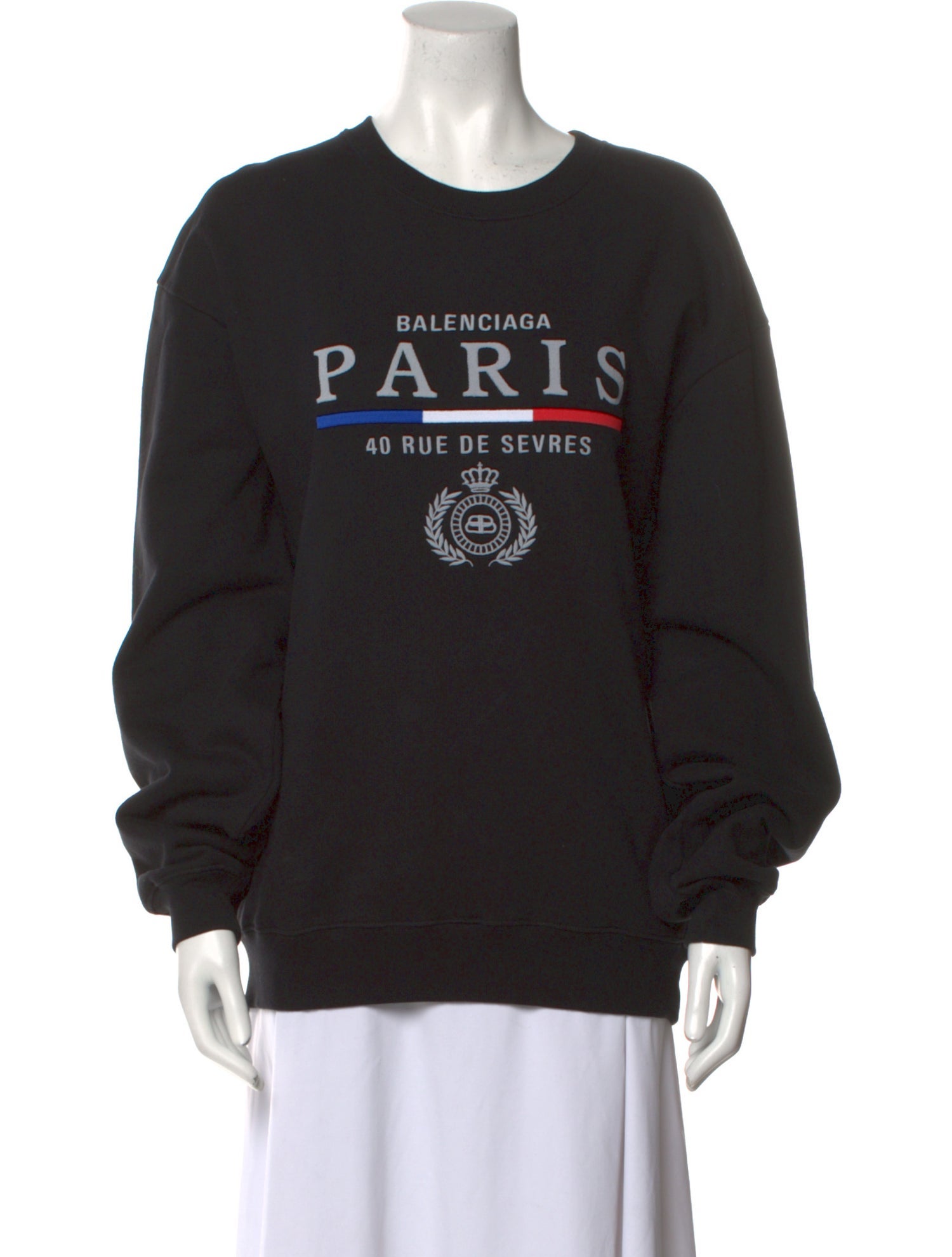 Balenciaga 2019 Graphic Print Sweatshirt