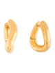 Balenciaga Loop Hoop Earrings