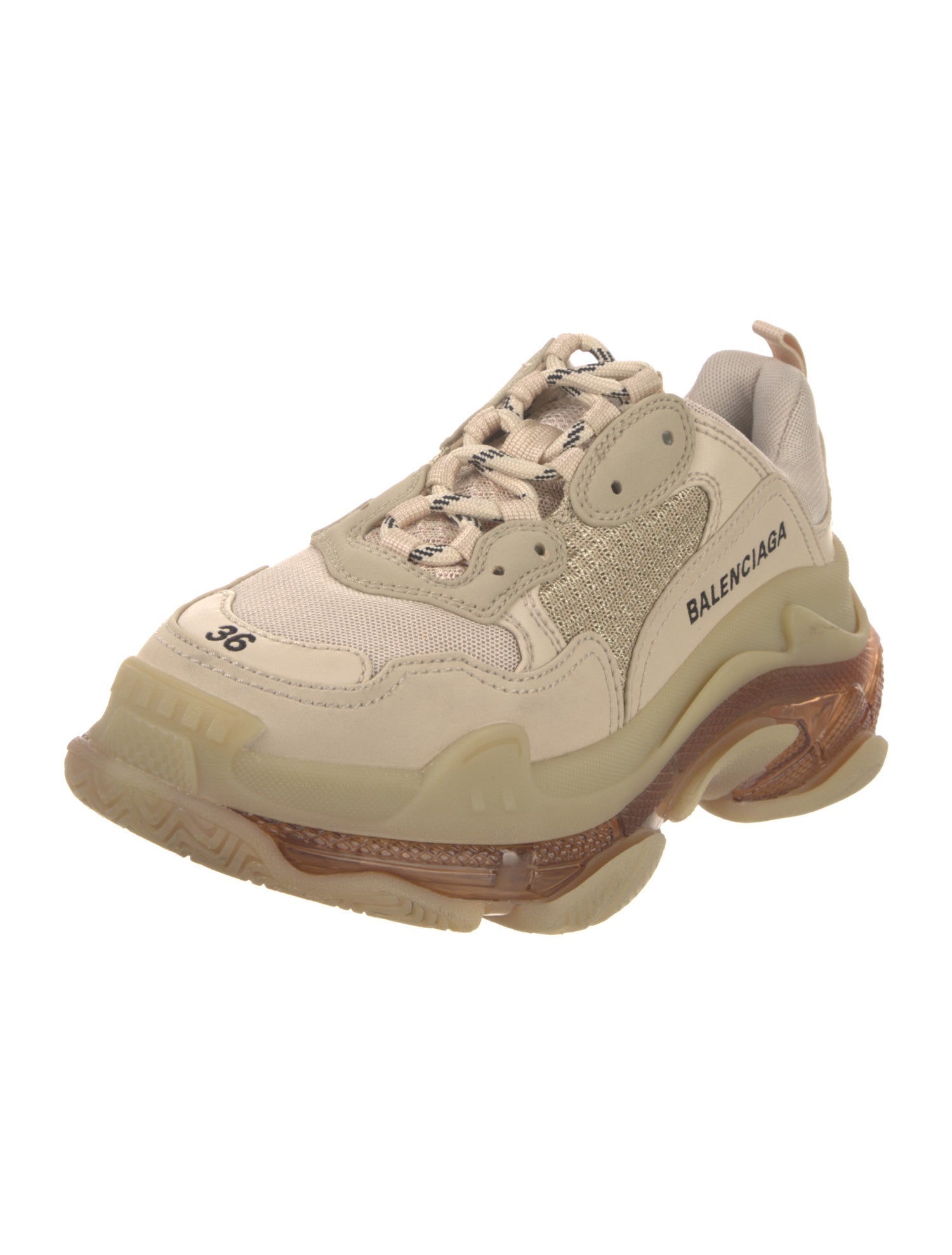 Balenciaga Triple S (W) Chunky Sneakers