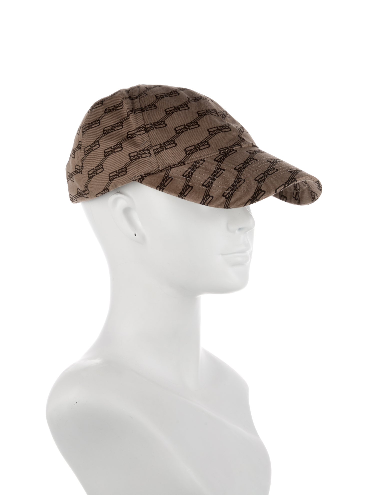 Balenciaga Pattern Print Baseball Capo w/Tags