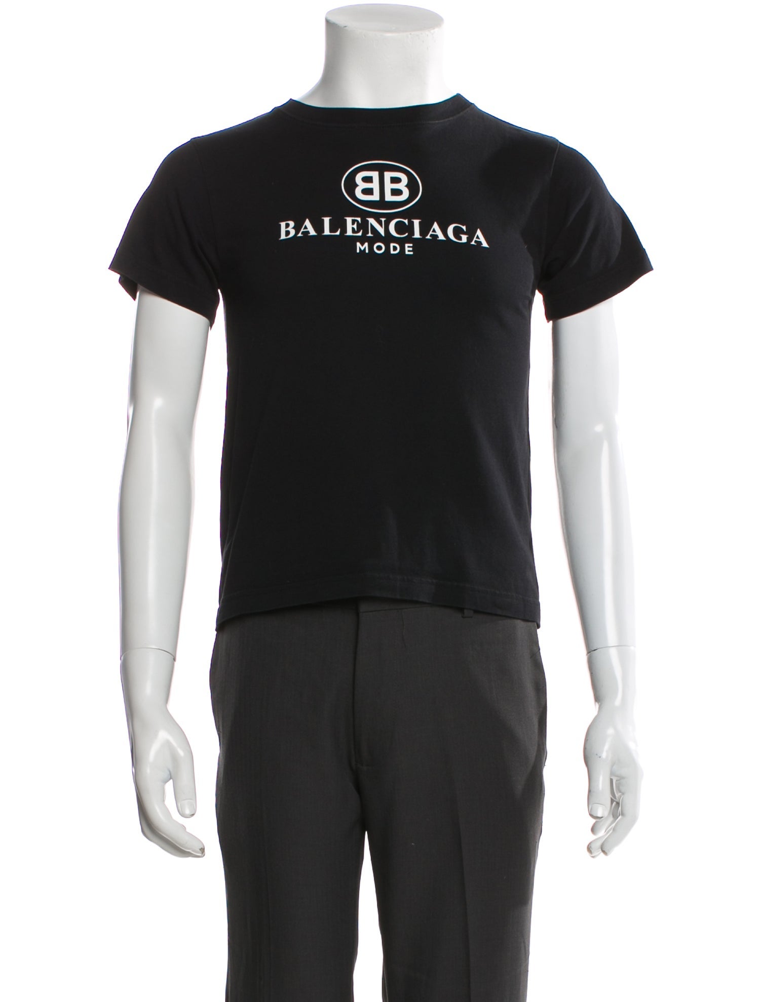 Balenciaga 2018 Signature Logo T-Shirt