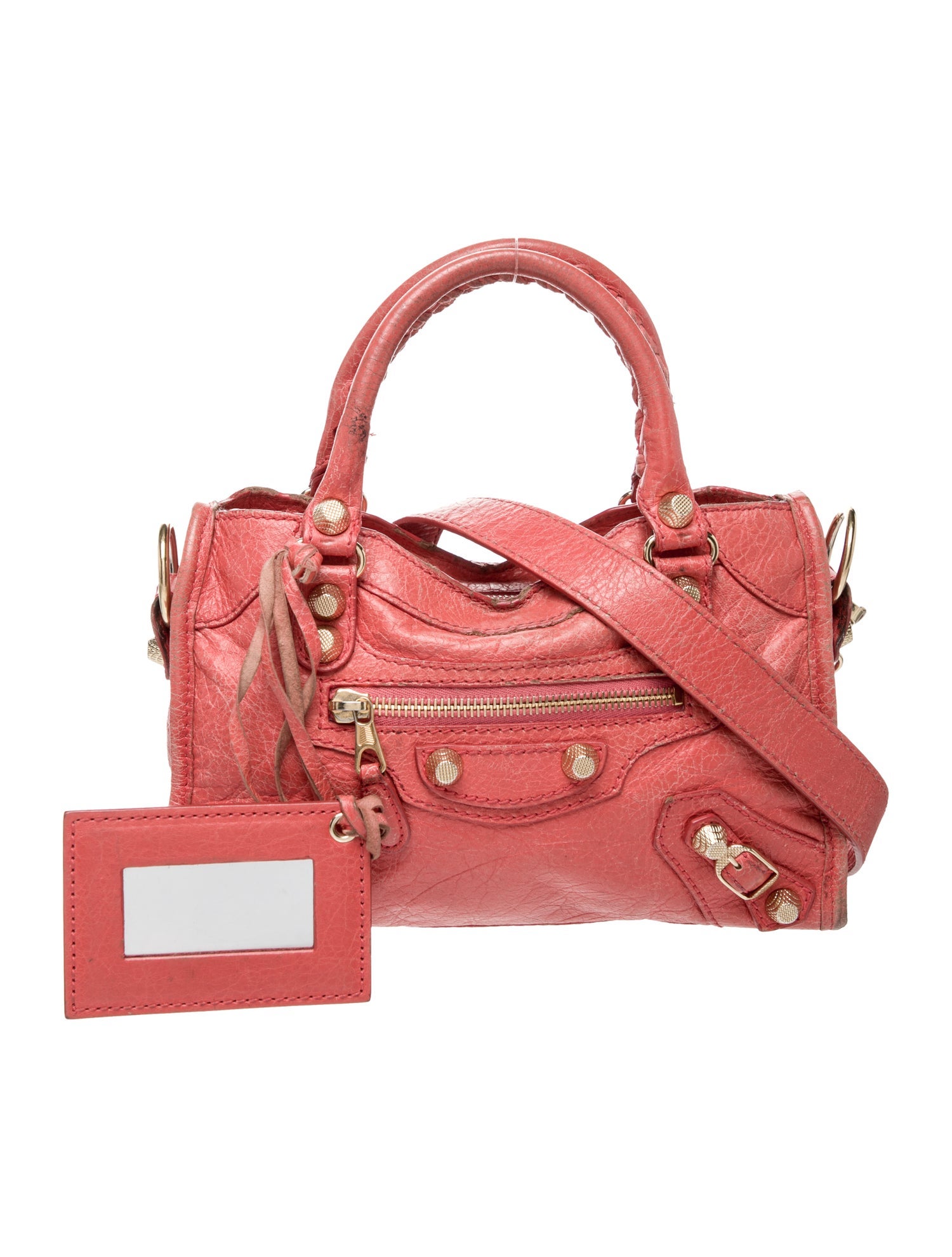 Balenciaga Leather Motocross Classic City