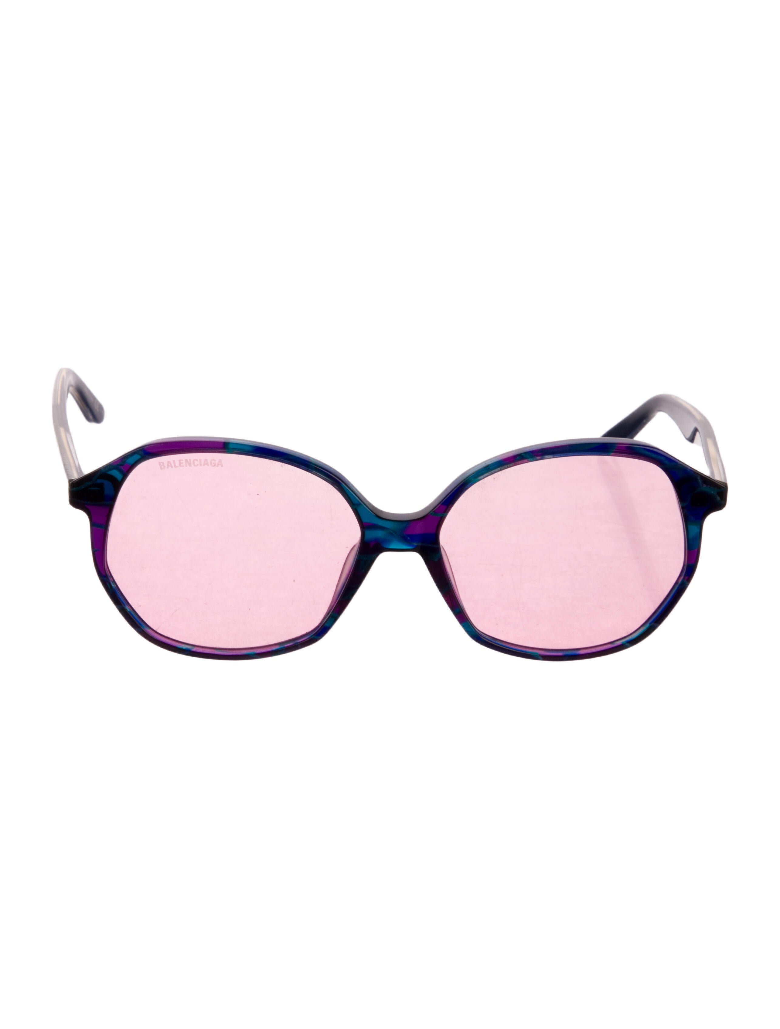 Balenciaga Oversize Tinted Sunglasses