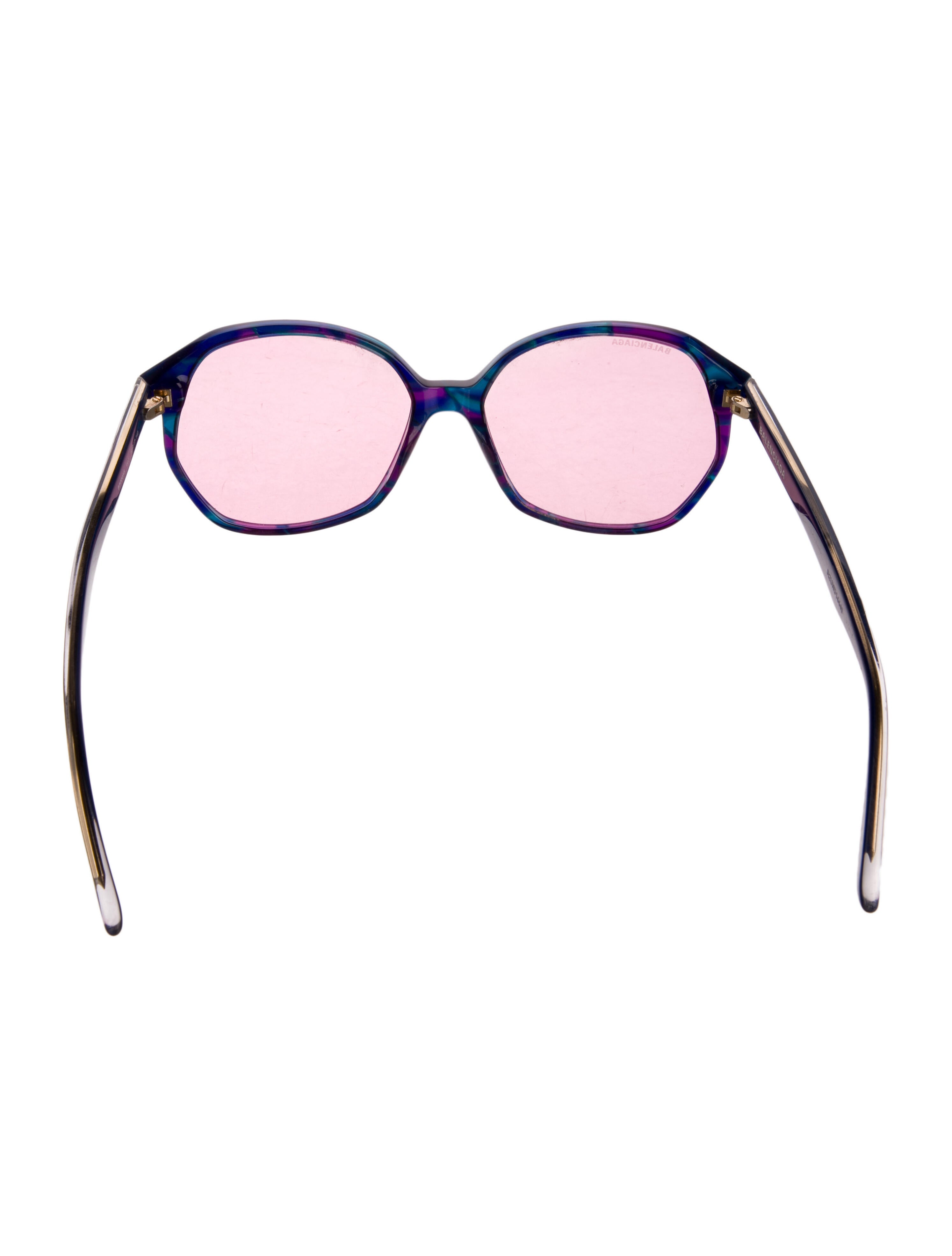 Balenciaga Oversize Tinted Sunglasses
