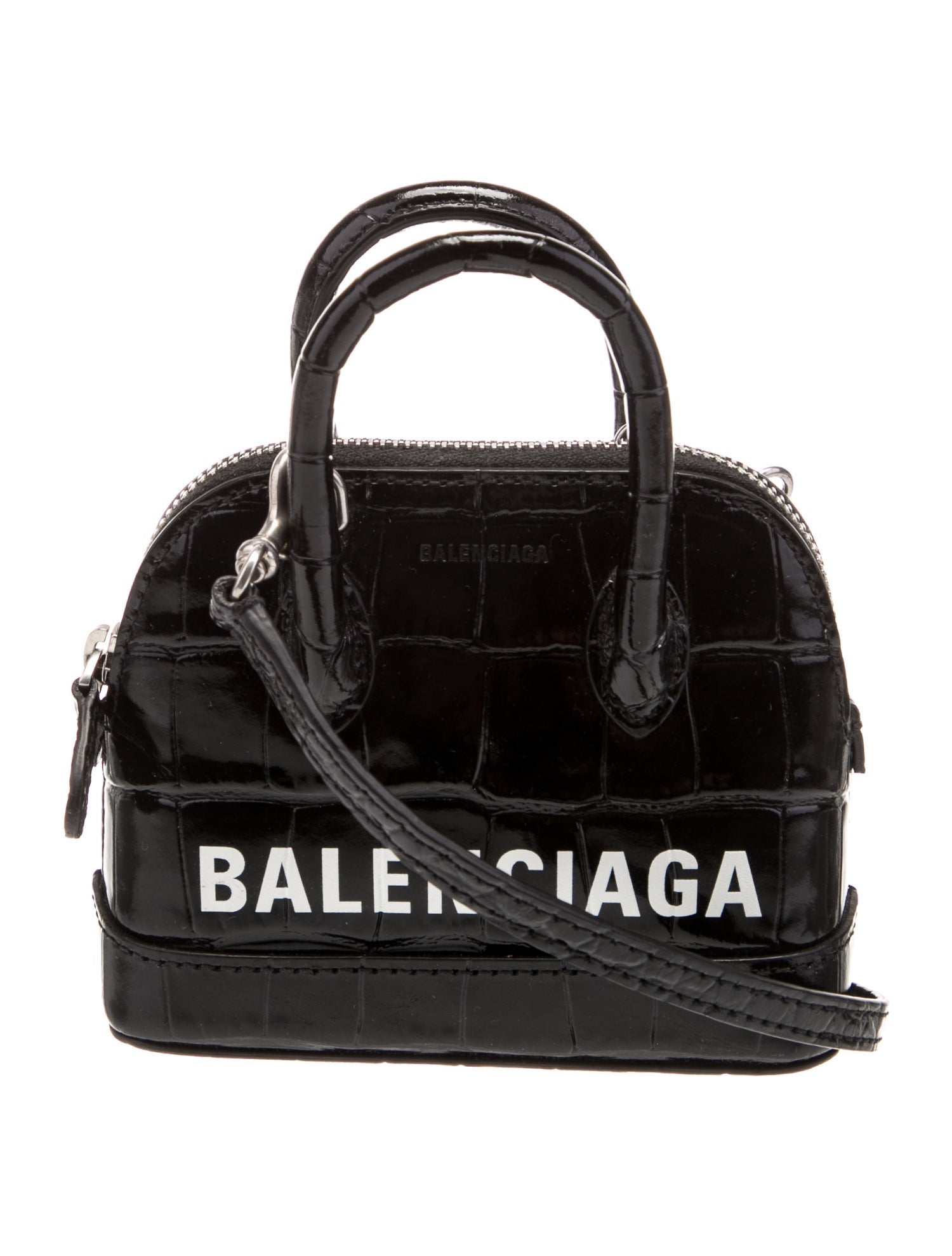 Balenciaga Patent Leather Shoulder Bag