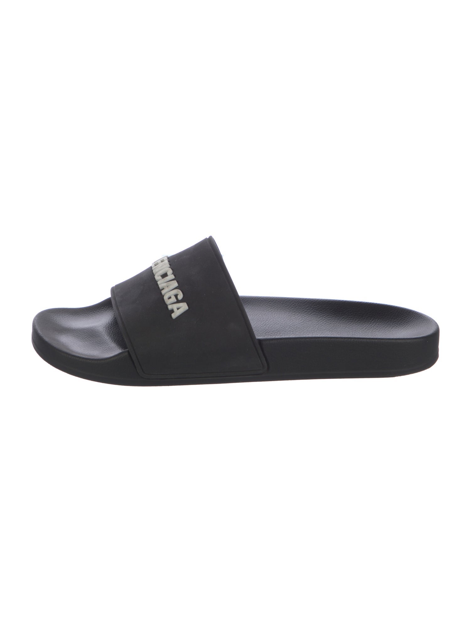 Balenciaga Rubber Printed Slides