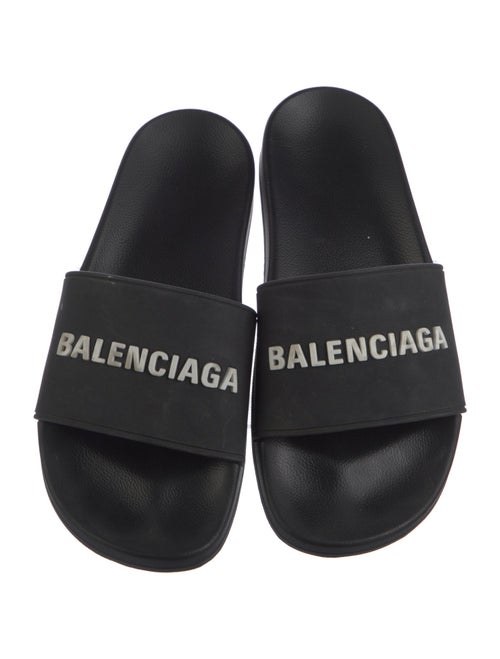 Balenciaga Rubber Printed Slides