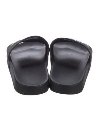 Balenciaga Rubber Printed Slides