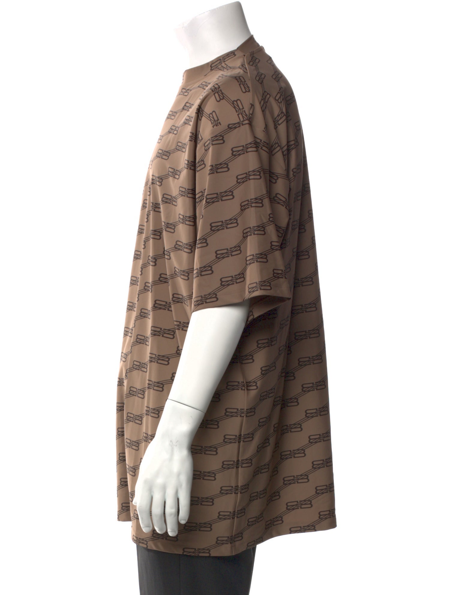 Balenciaga BB Monogram 'Swimwear' Striped T-Shirt