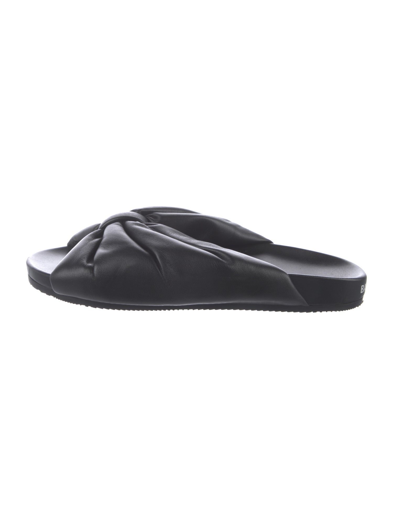 Balenciaga Leather Slides