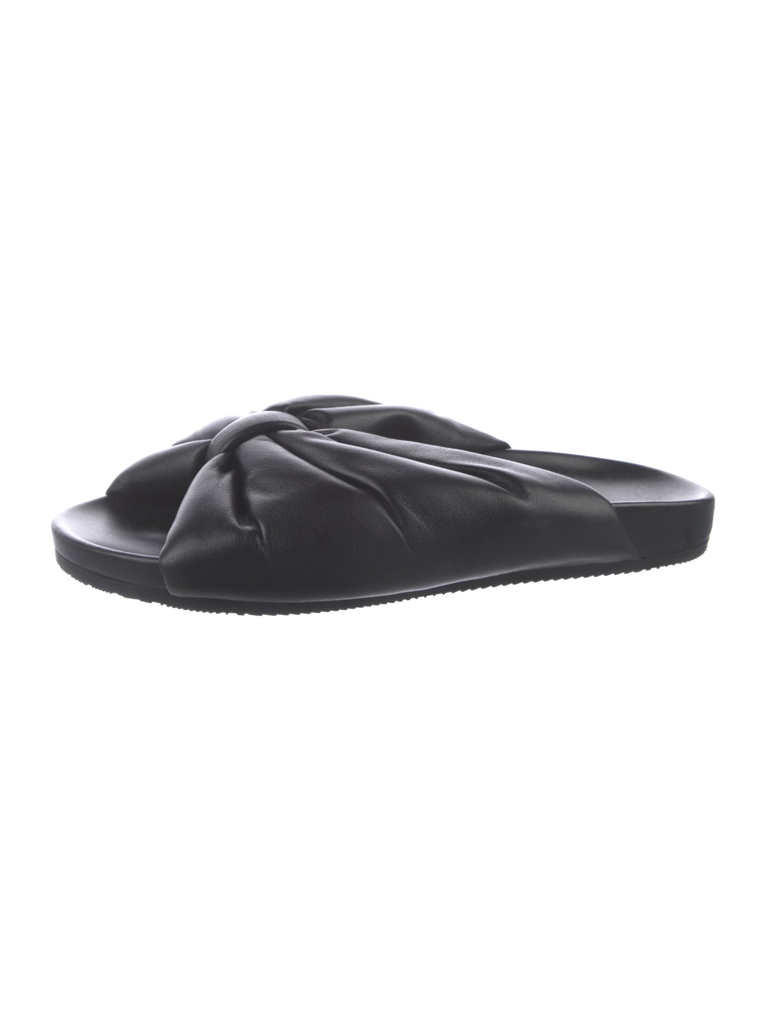 Balenciaga Leather Slides